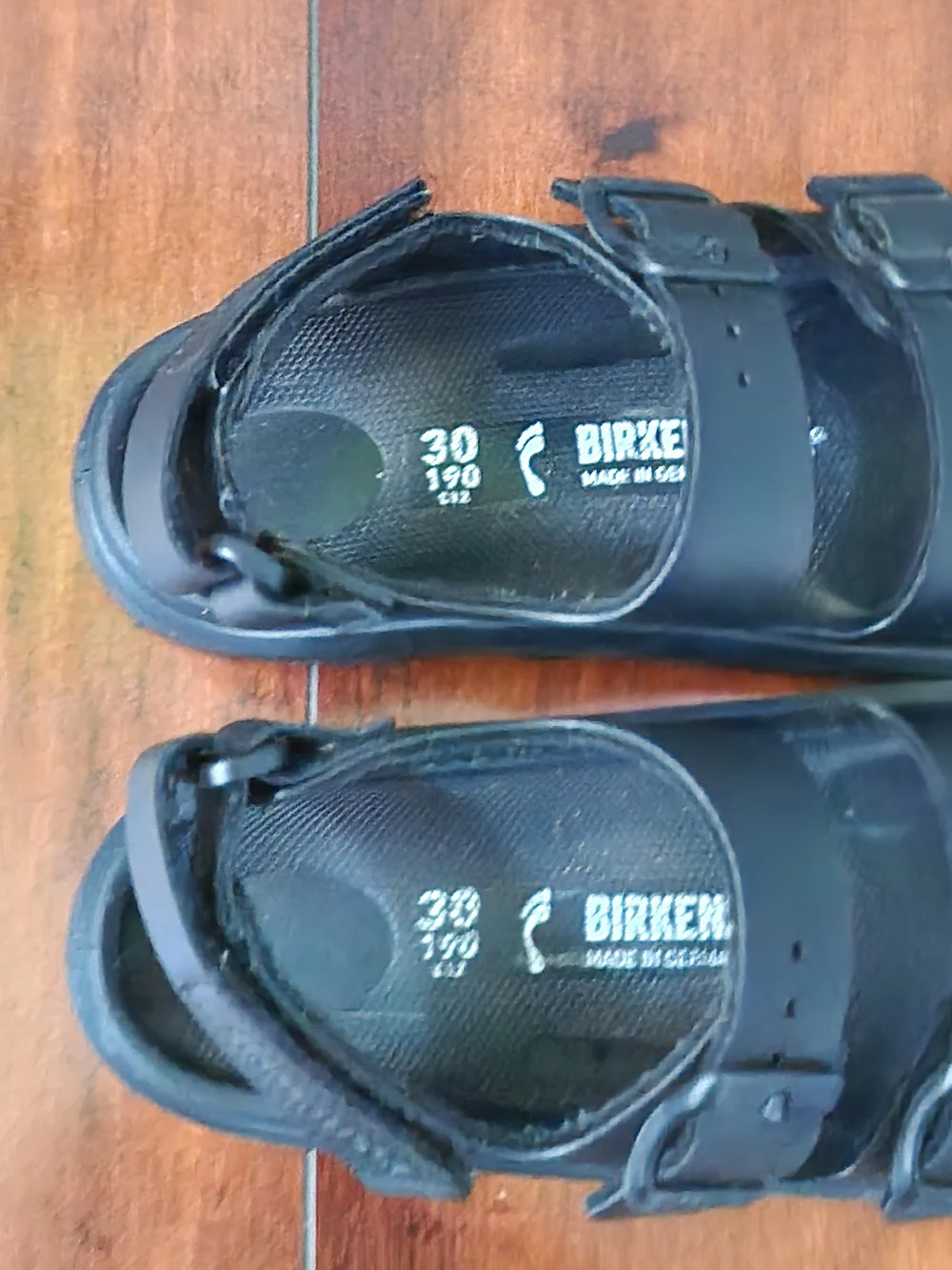 Birkenstock Milano EVA Black Kids Sandals EU 30 US 12/12.5 Waterproof
